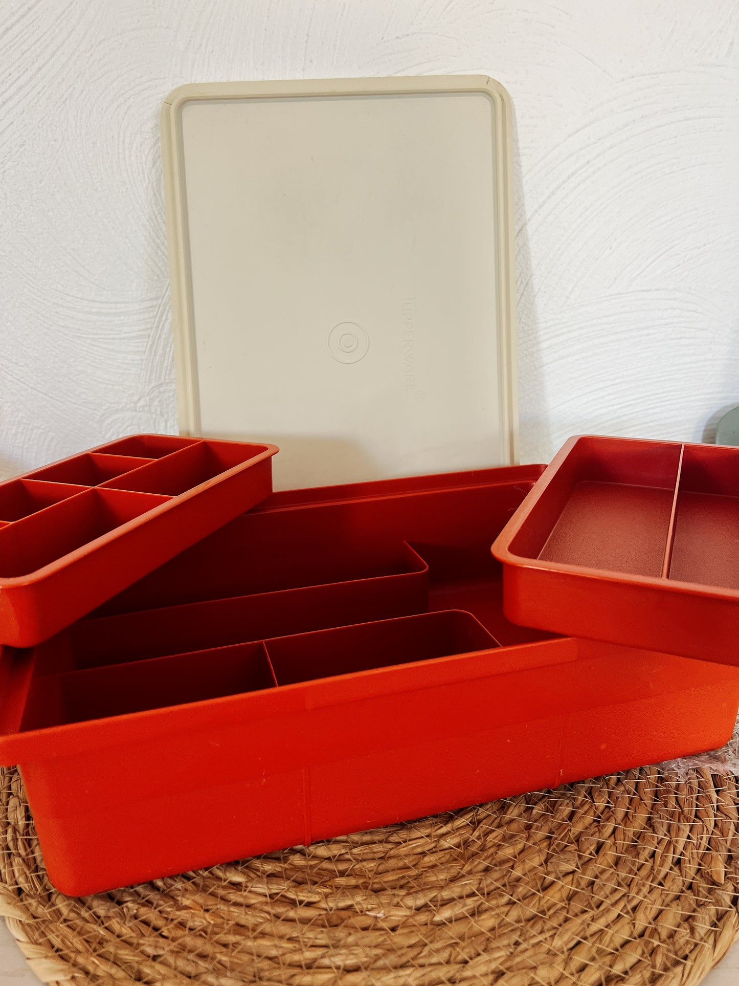 Boite à couture vintage tupperware