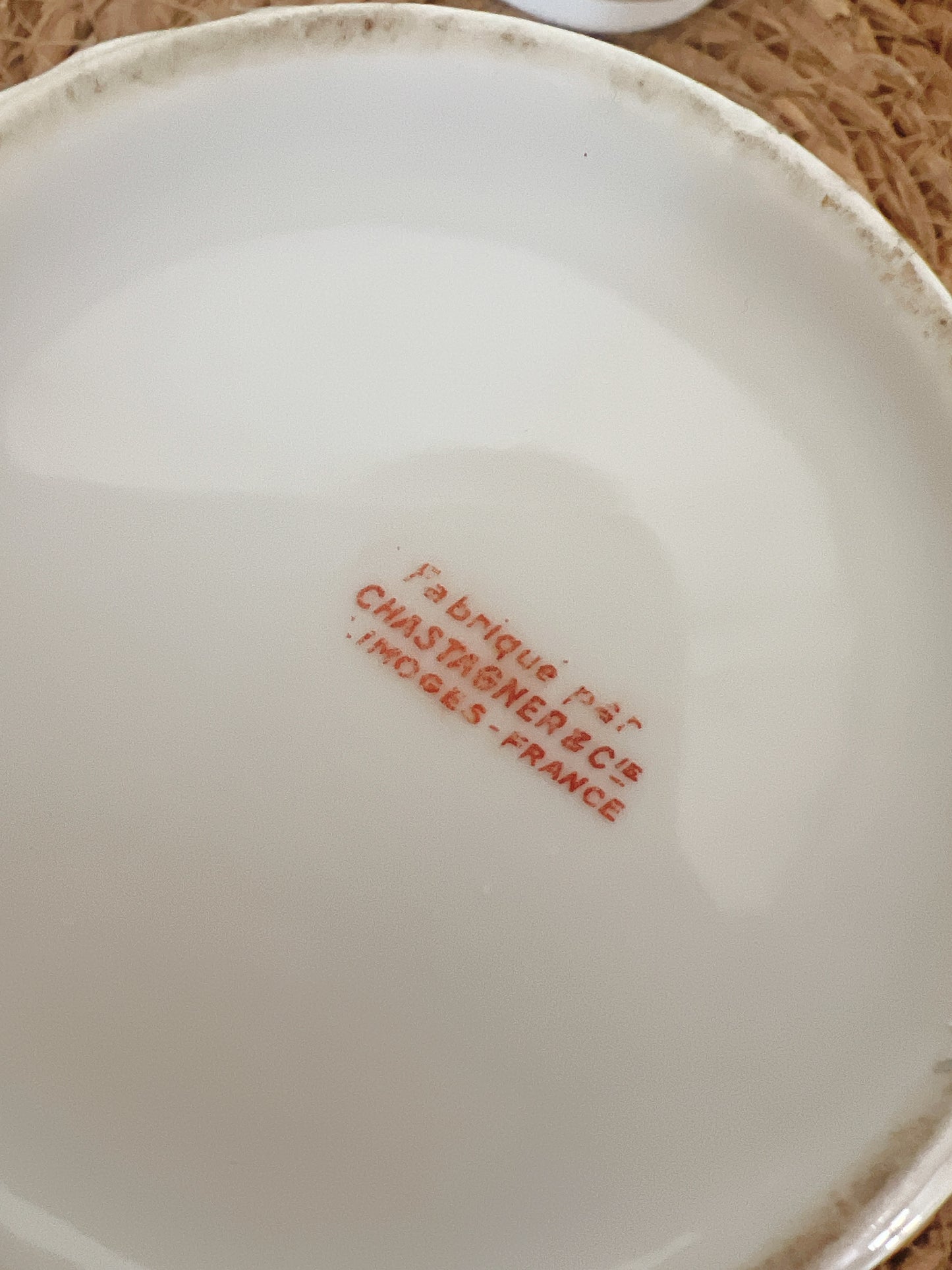 Sucrier en porcelaine de Limoges par chastagner
