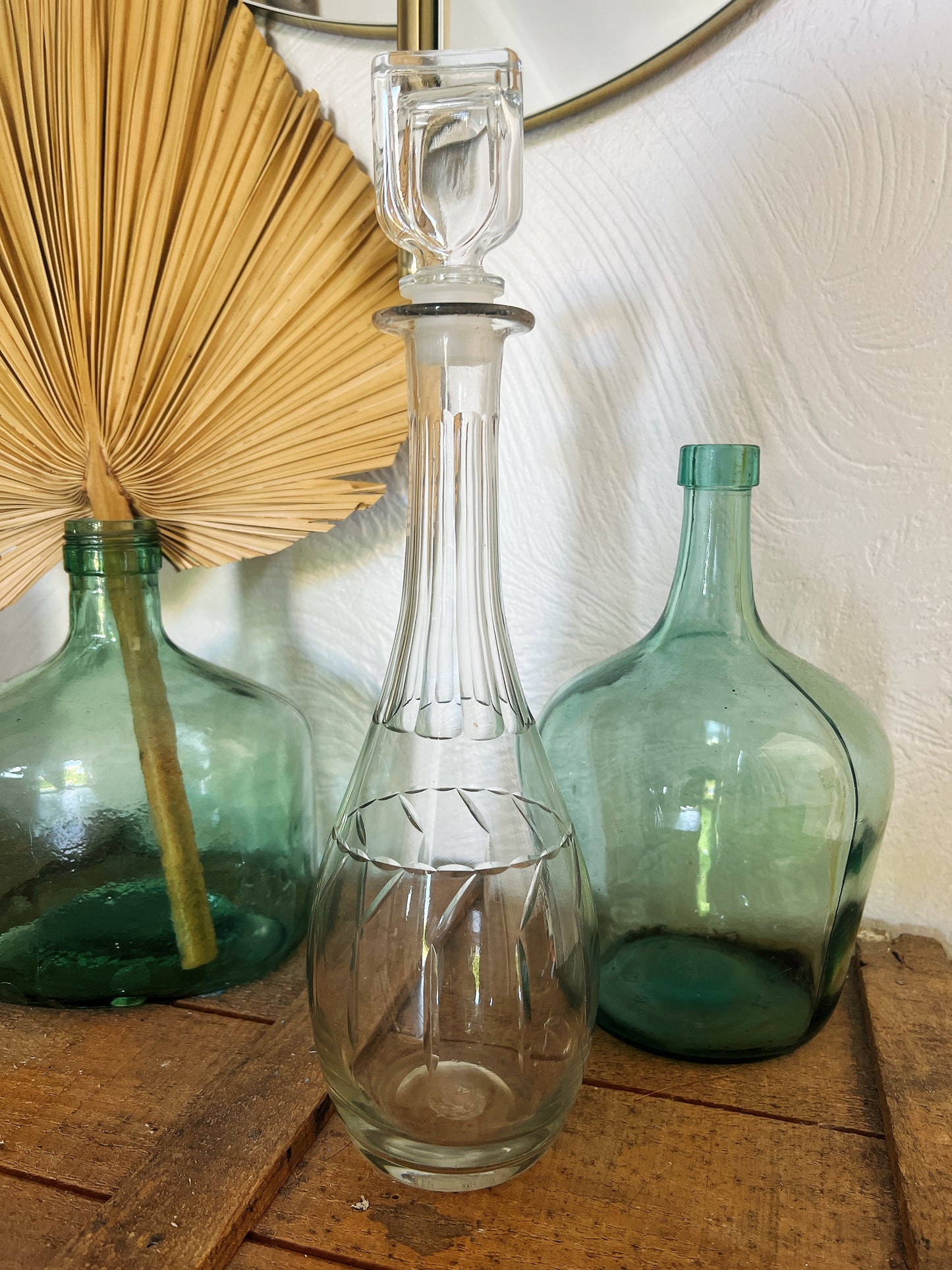 Carafe à vin en cristal