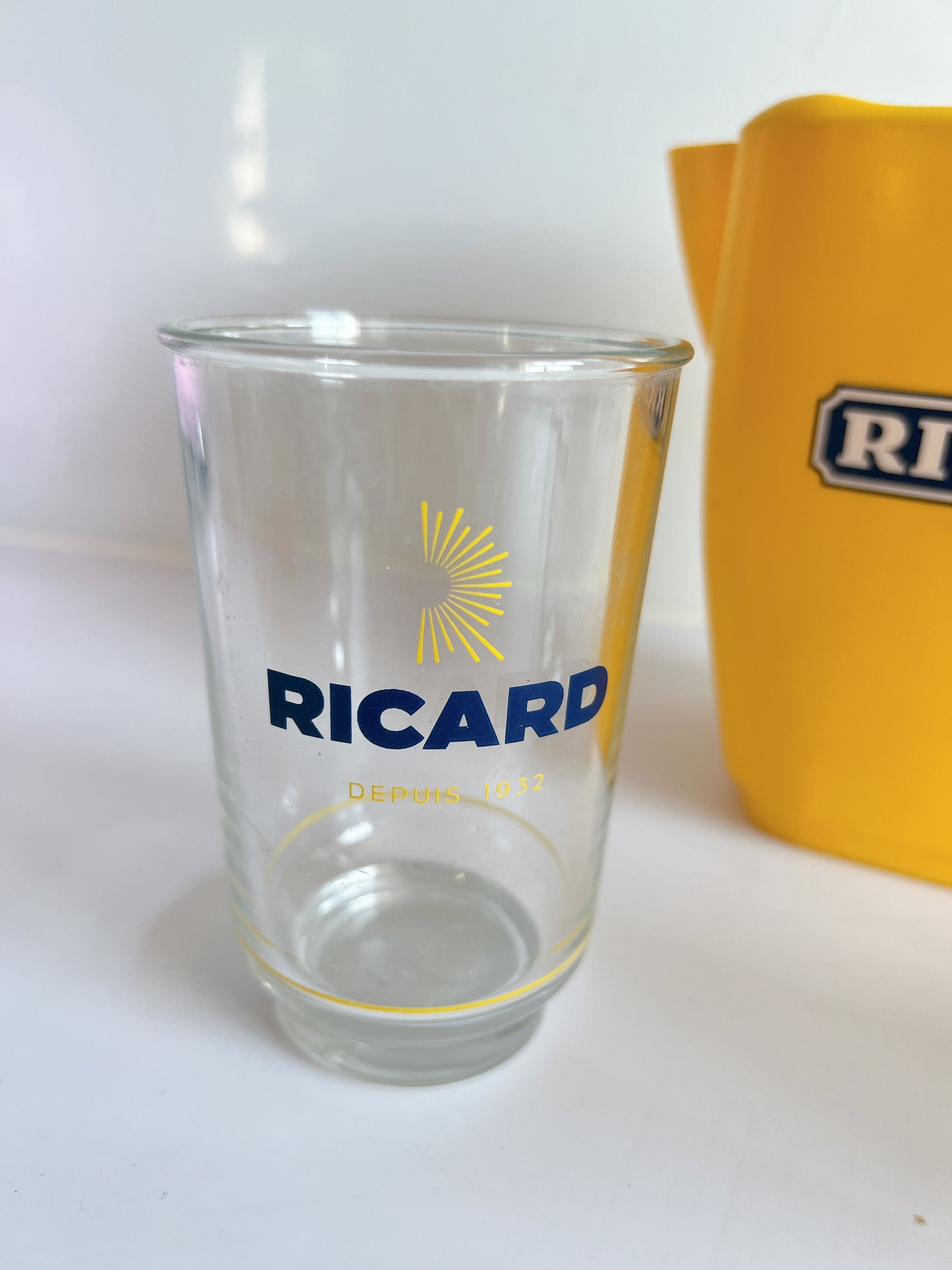 Carafe et verres Ricard