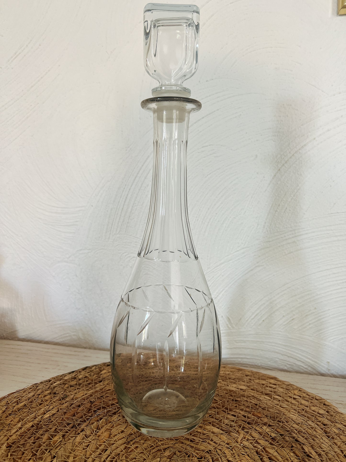 Carafe à vin en cristal