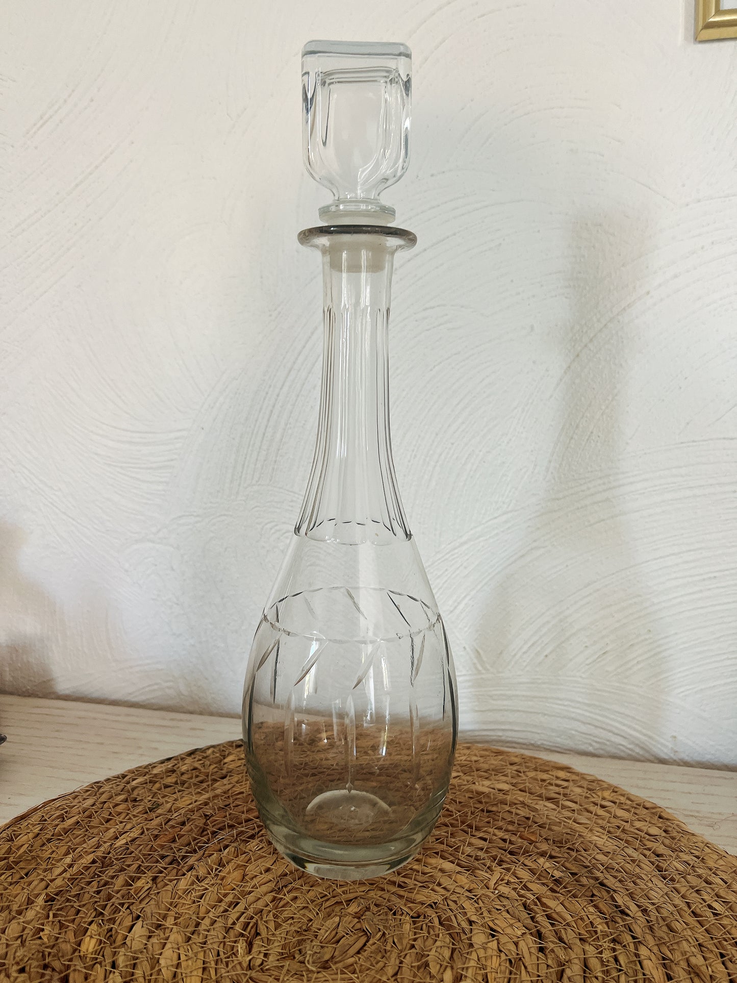 Carafe à vin en cristal