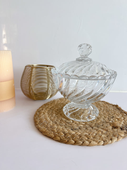 Bonbonnière Baccarat Bambou