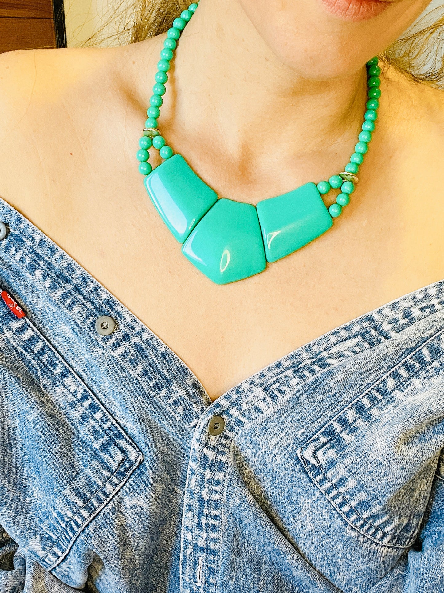 Collier Plastron
